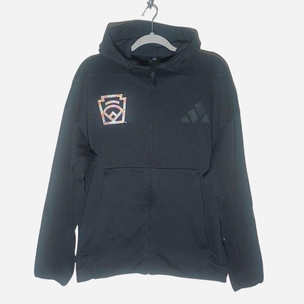 Adidas ZNE Full Zip Up Hoodie w/ Little League Logo size M